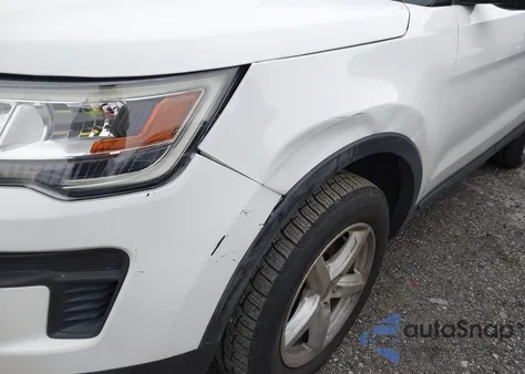 2018 Ford Explorer from USA, damaged, VIN 1FM5K8BH5JGC45401